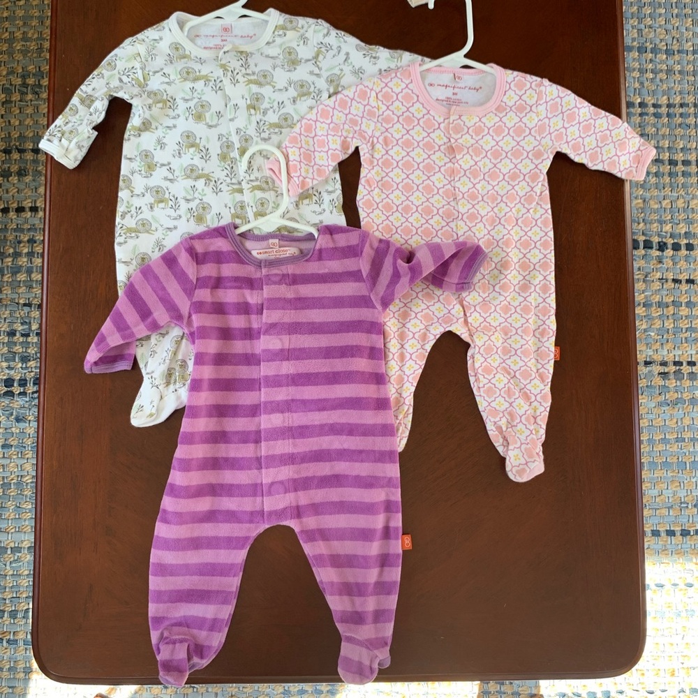 3 Magnetic onesies.